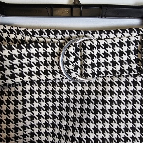 Forever 21 Skirt with Belt-Black/White-Women's 28 - Picture 2 of 7